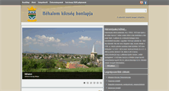 Desktop Screenshot of hehalom.hu